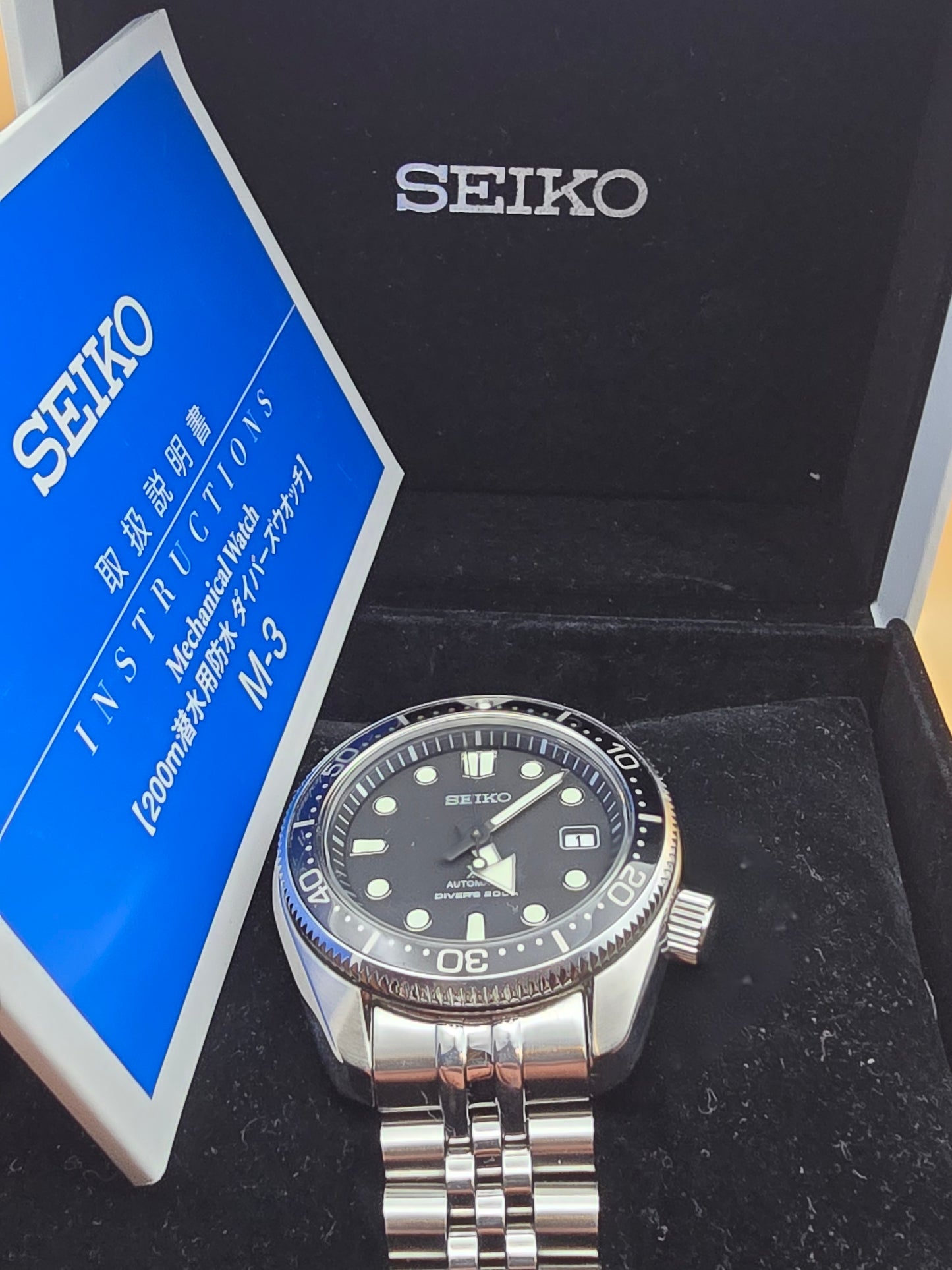 Seiko Marine Master 200m cutie originală