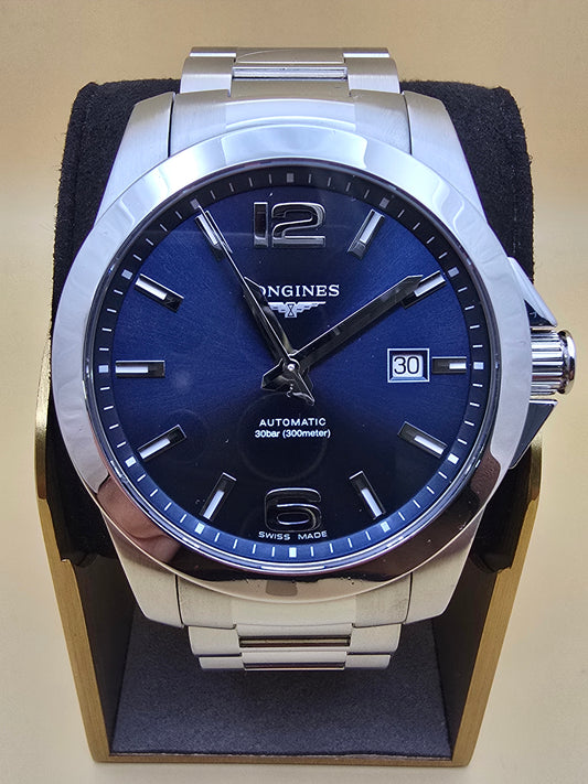 Longines Conquest Blue 41mm L888 cutie/supracutie