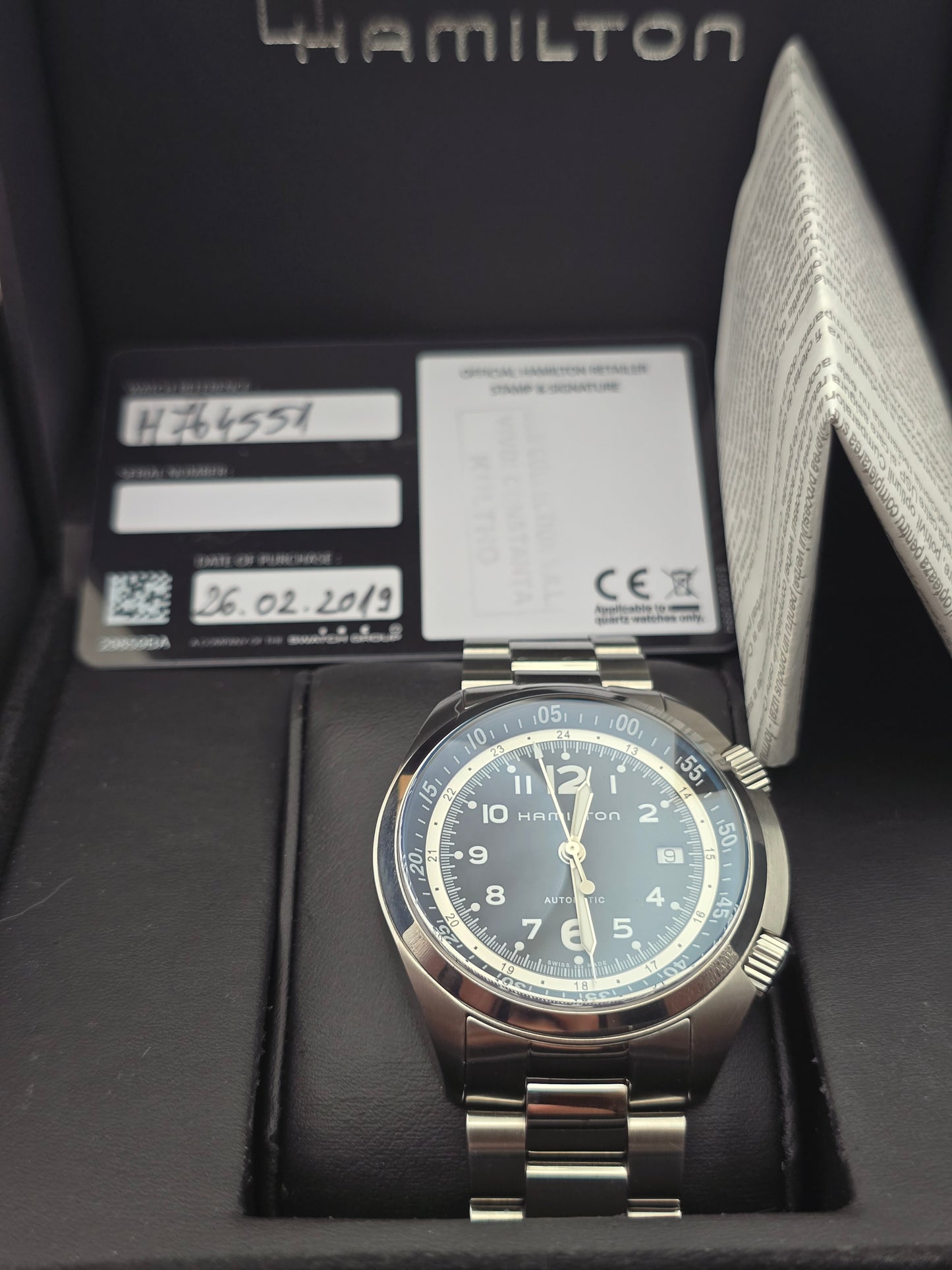 Hamilton Khaki Pilot Pioneer full set
