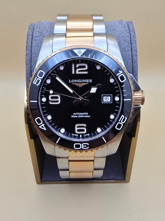 Longines Hydroconquest Rose Gold 41mm Automatic cutie/supracutie REZERVAT