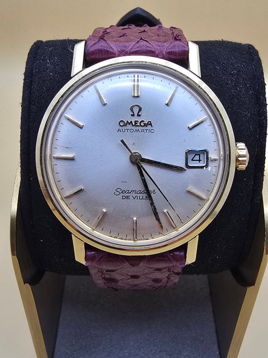 *Vintage* Omega Seamaster DeVille 18k gold capped 34mm