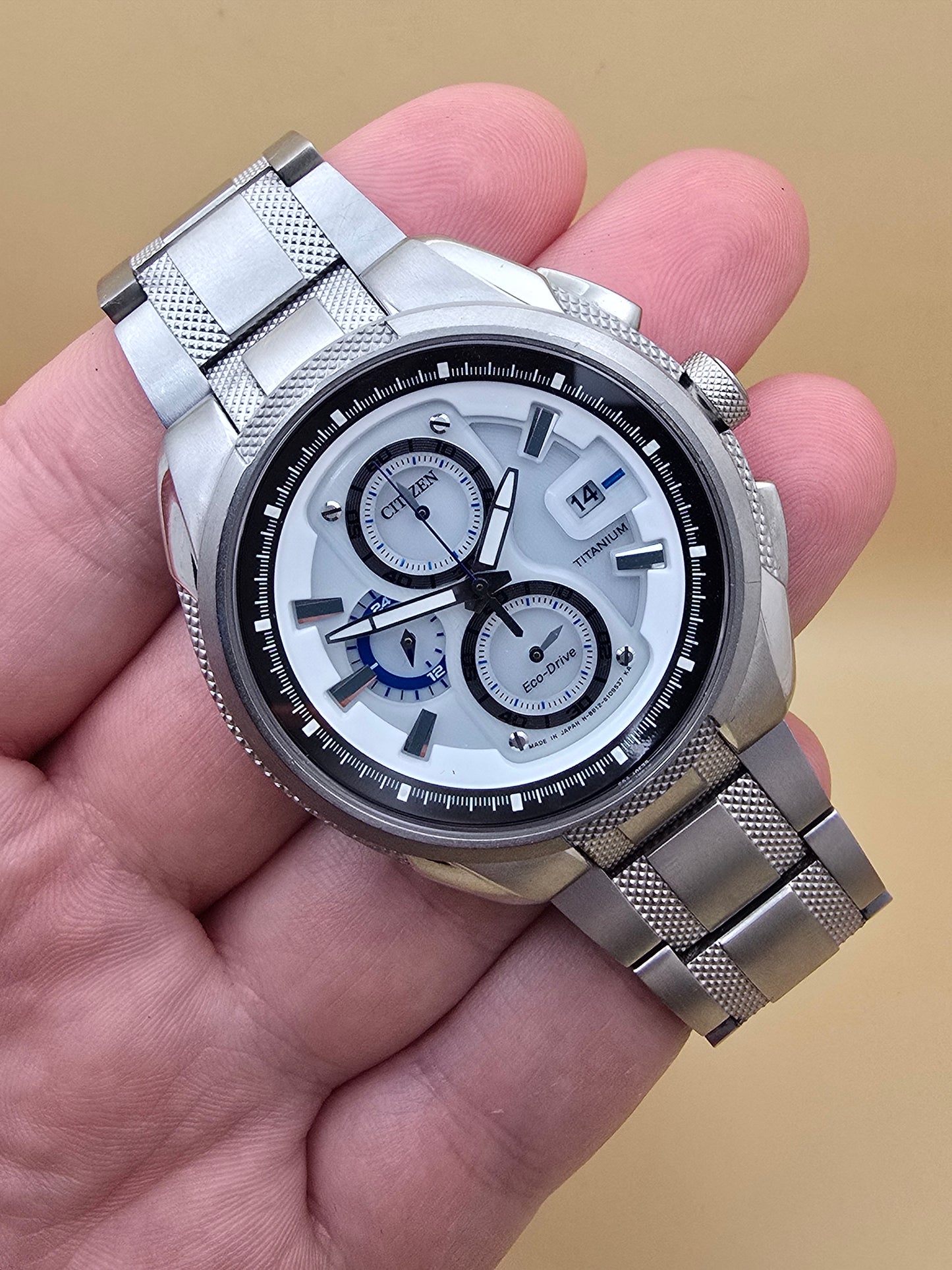 Citizen Super Titanium 42mm cutie originală