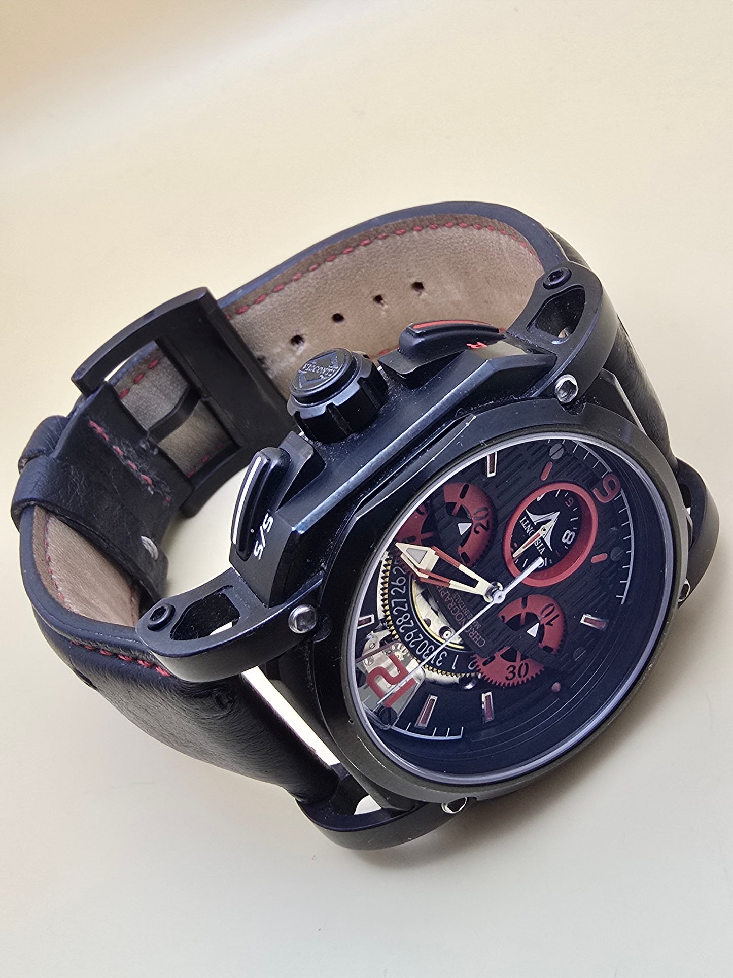Visconti 2Squared Cronograph Automatic Monza 25 Anniversario 42mm full set