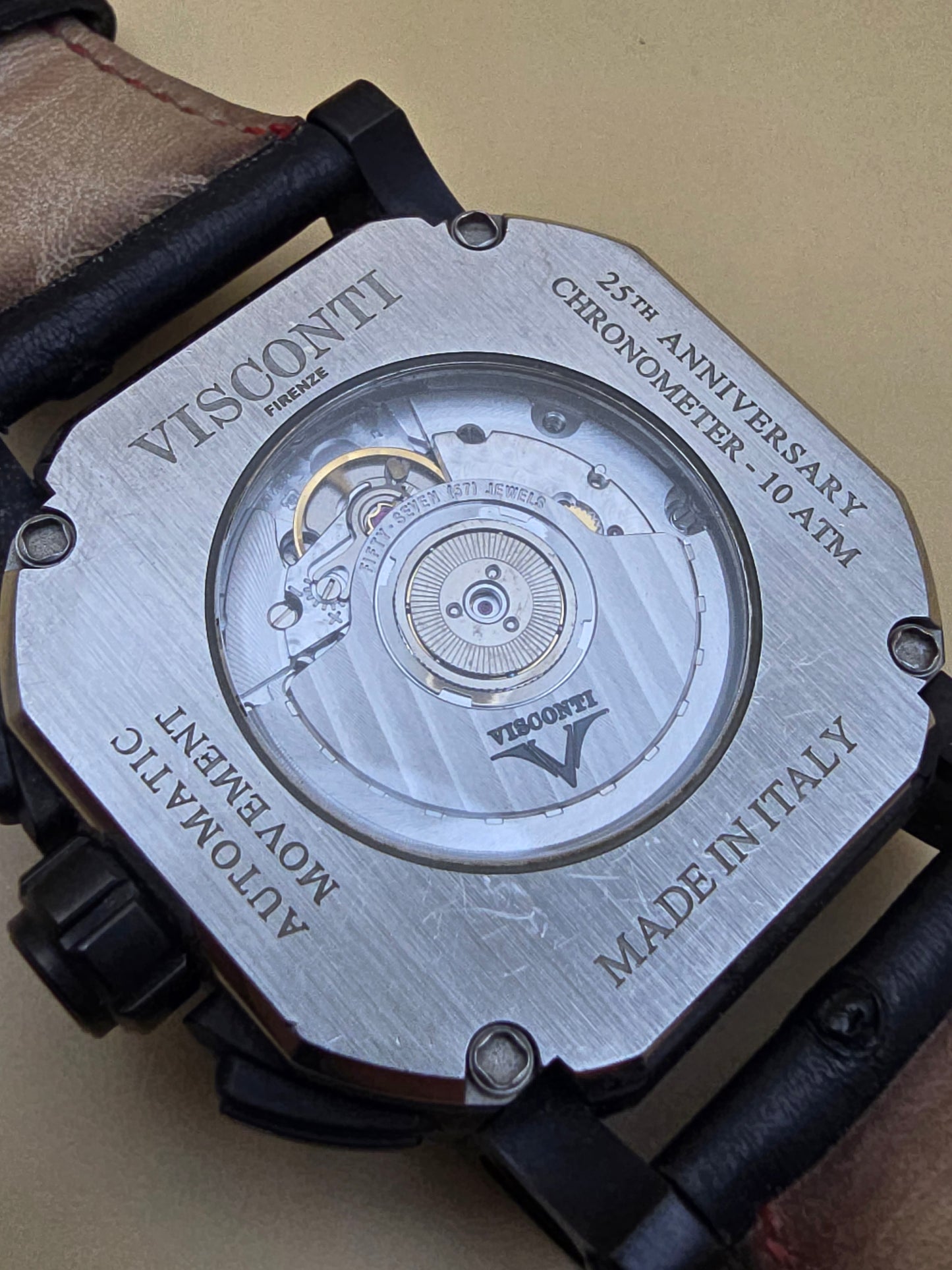 Visconti 2Squared Cronograph Automatic Monza 25 Anniversario 42mm full set