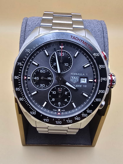 TAG Heuer Formula 1 Cronograph Automatic 44mm generație nouă cutie/supracutie/cărți