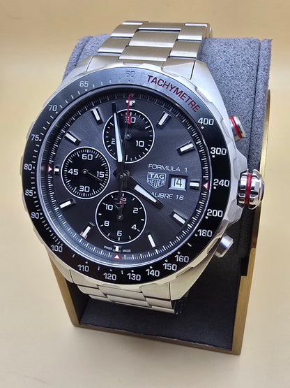 TAG Heuer Formula 1 Cronograph Automatic 44mm generație nouă cutie/supracutie/cărți
