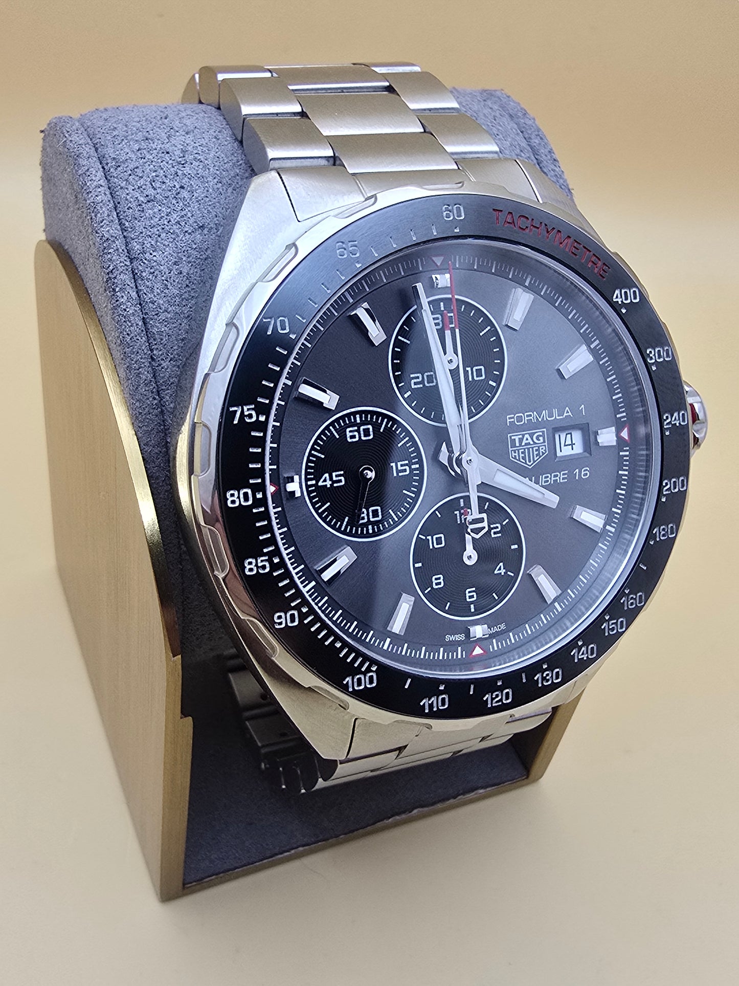 TAG Heuer Formula 1 Cronograph Automatic 44mm generație nouă cutie/supracutie/cărți
