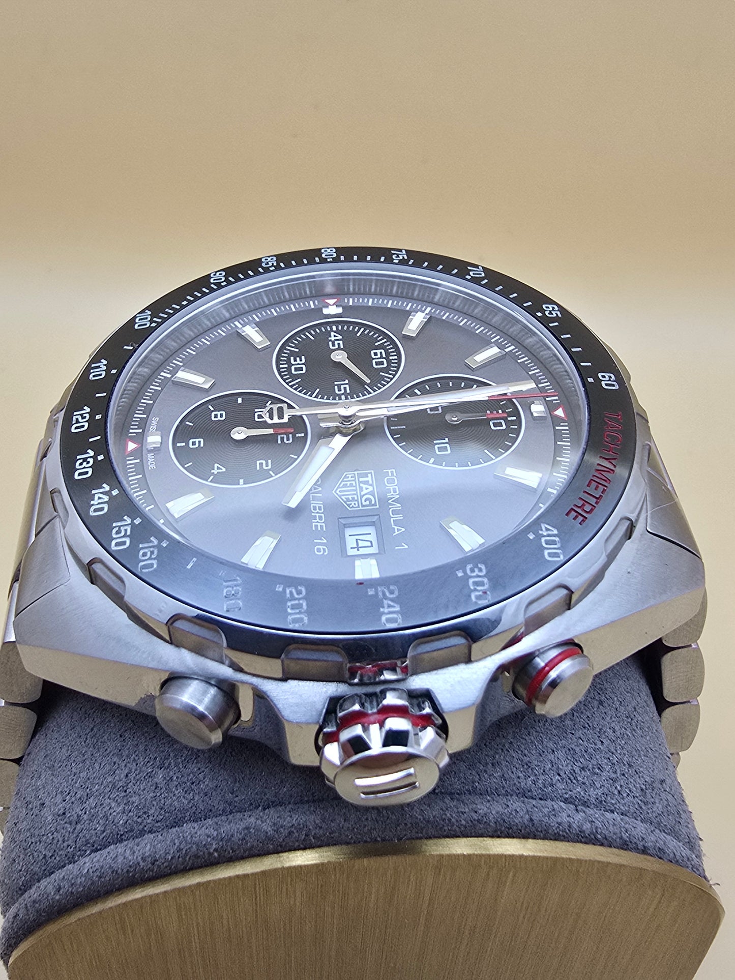 TAG Heuer Formula 1 Cronograph Automatic 44mm generație nouă cutie/supracutie/cărți