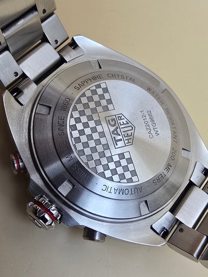 TAG Heuer Formula 1 Cronograph Automatic 44mm generație nouă cutie/supracutie/cărți