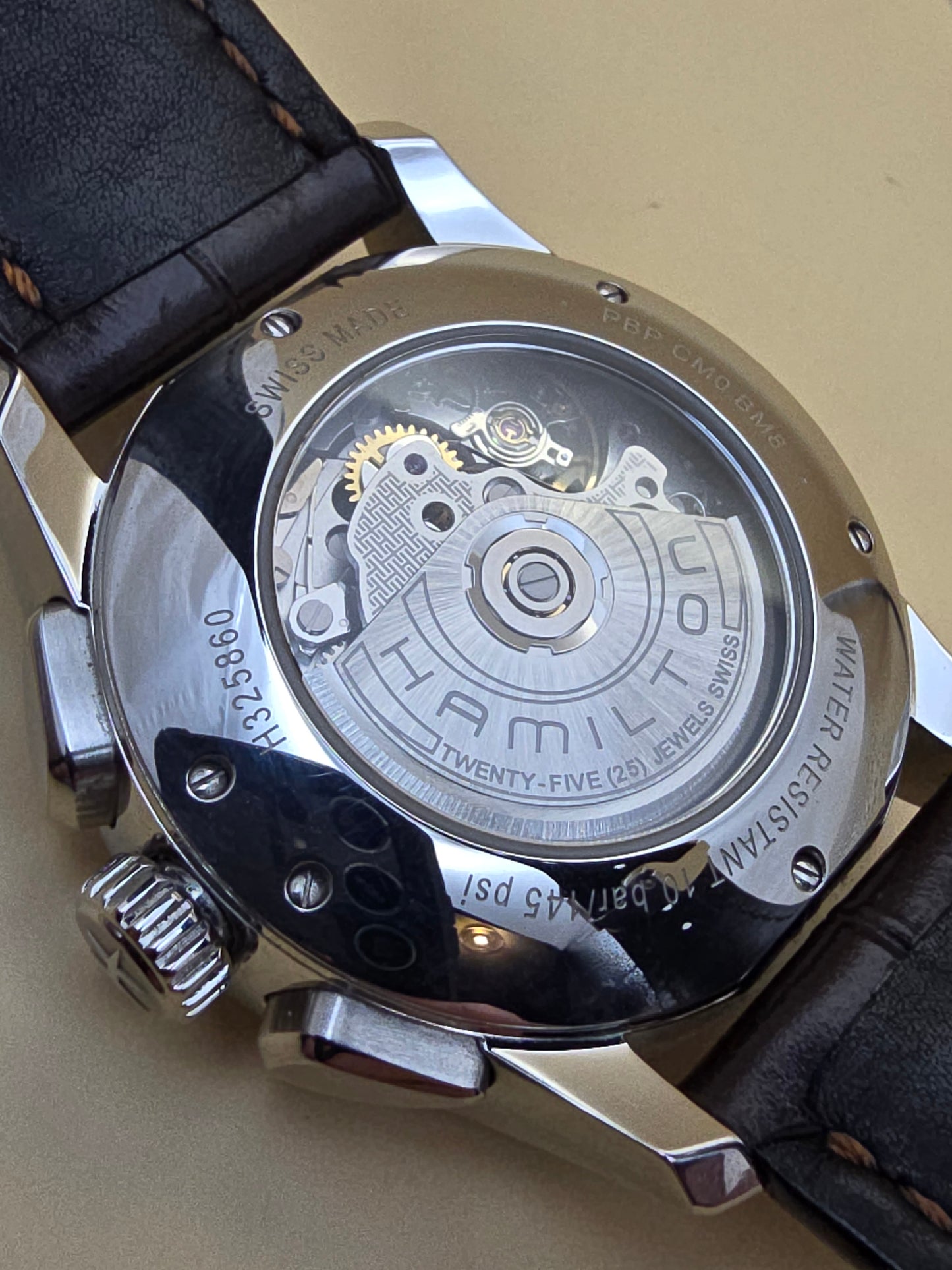 Hamilton Jazzmaster Auto Chrono  White 41mm full set
