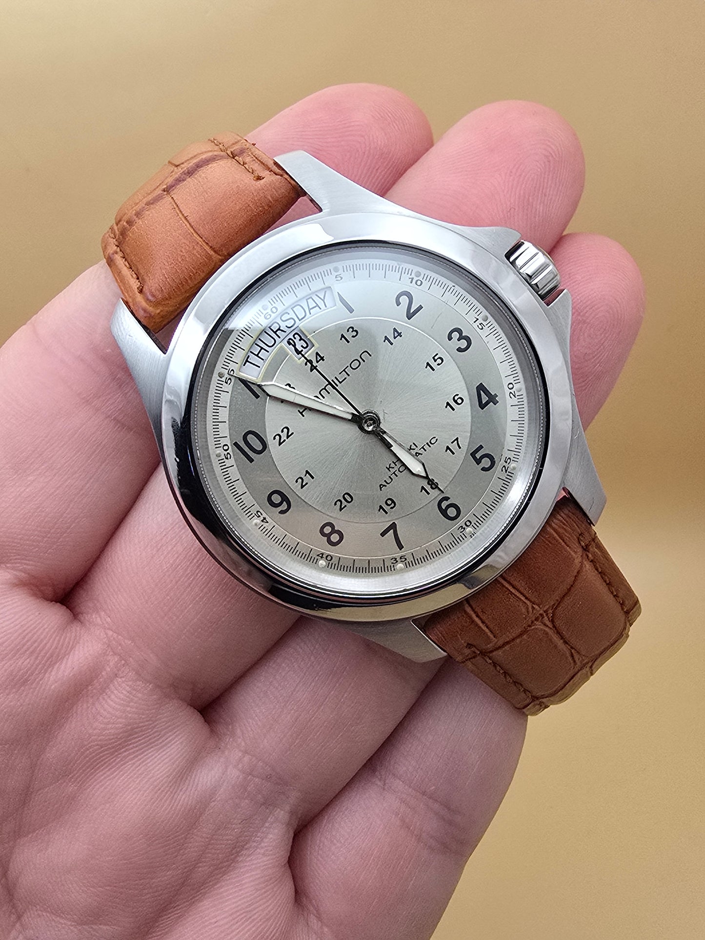 Hamilton Khaki Field King Day Date