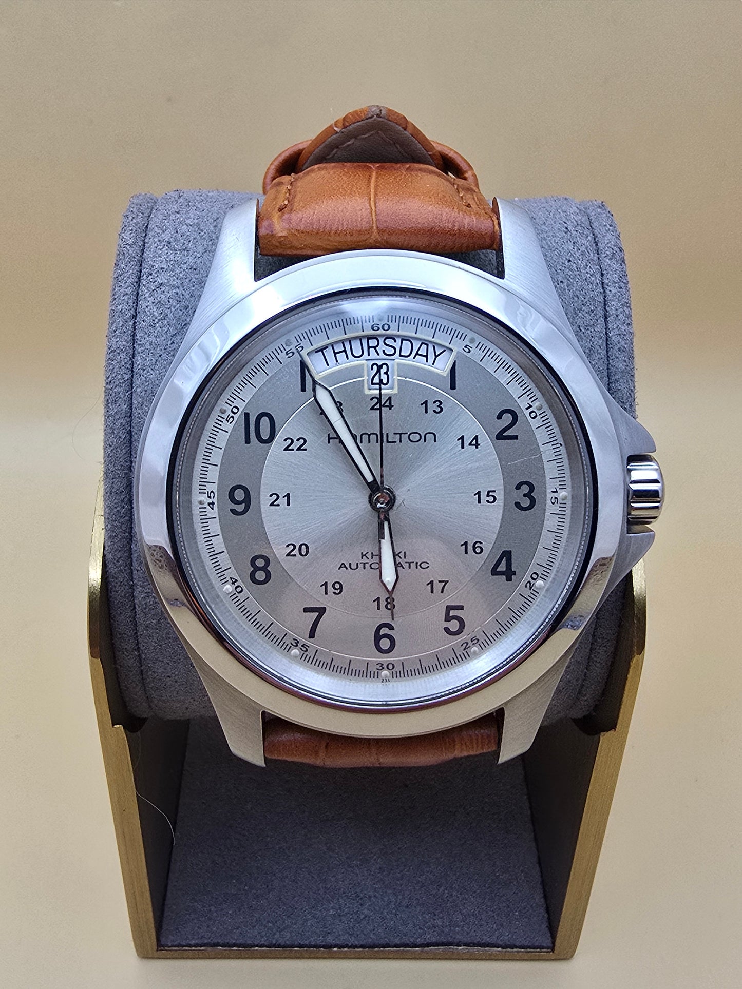 Hamilton Khaki Field King Day Date