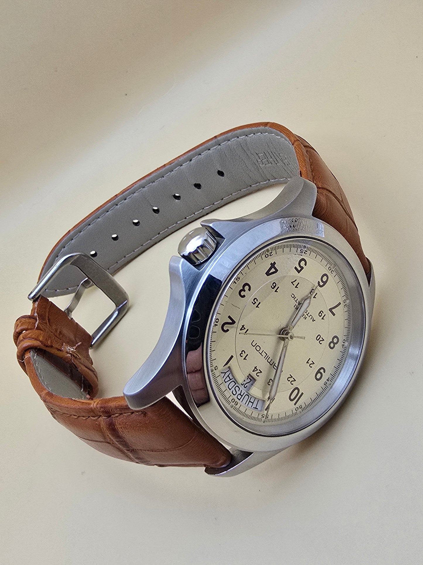 Hamilton Khaki Field King Day Date