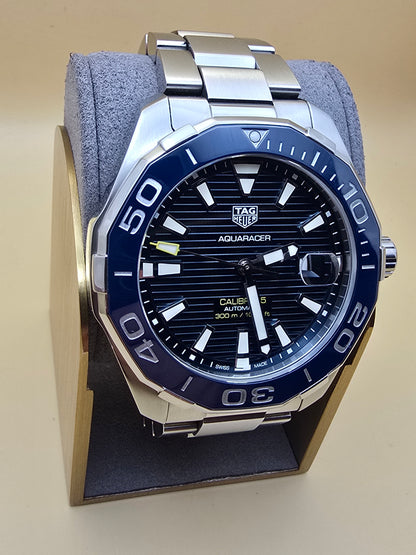 TAG Heuer Blue Aquaracer ceramic full set