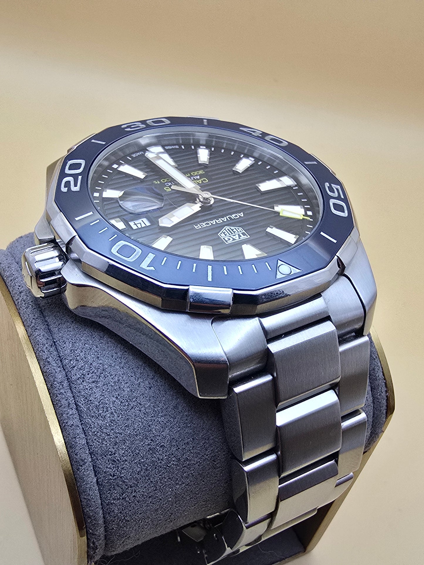 TAG Heuer Blue Aquaracer ceramic full set