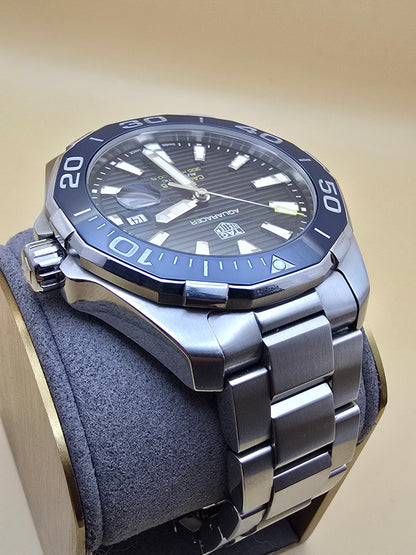 TAG Heuer Blue Aquaracer ceramic full set