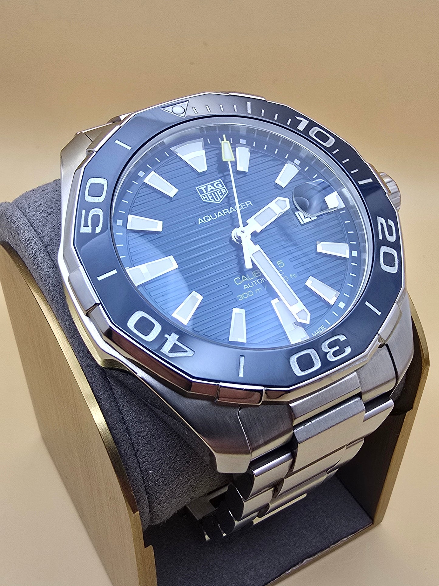 TAG Heuer Blue Aquaracer ceramic full set
