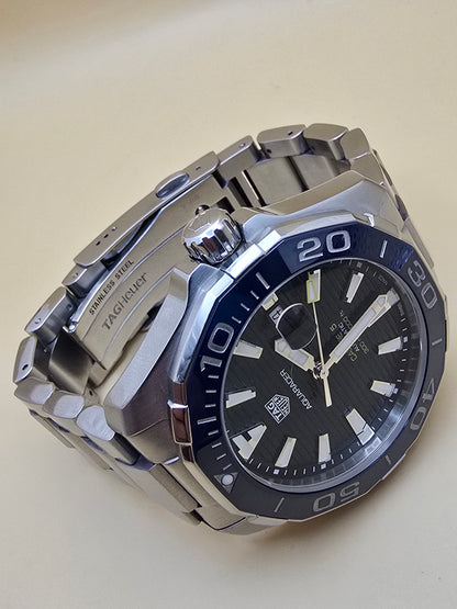 TAG Heuer Blue Aquaracer ceramic full set
