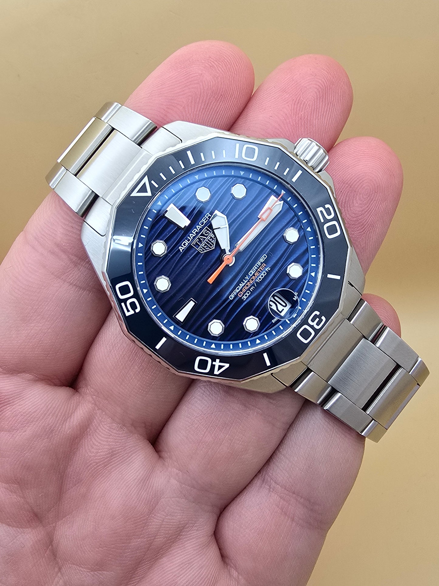TAG HEUER  Blue Aquaracer COSC TH31-00 cutie/supracutie