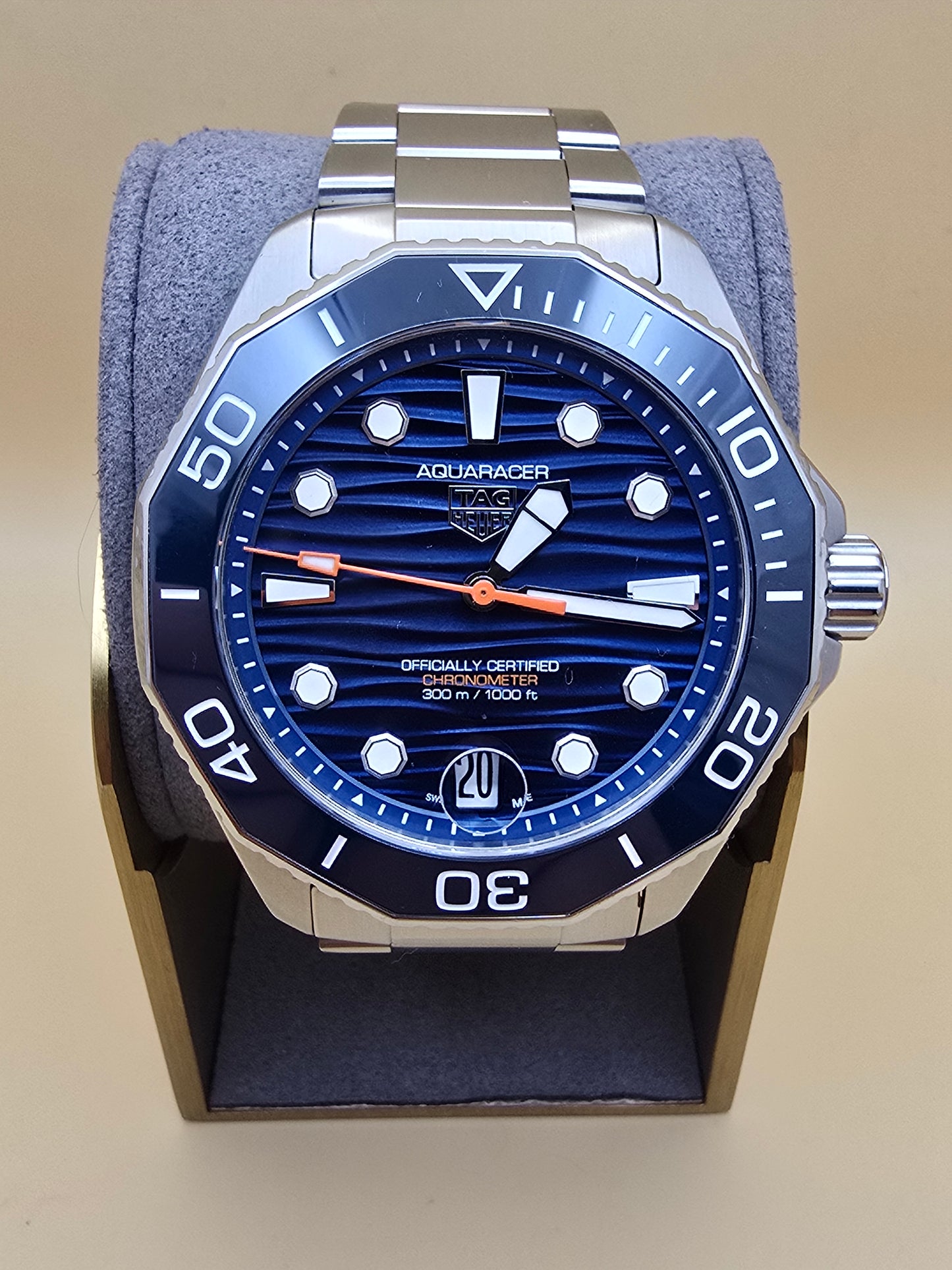 TAG HEUER  Blue Aquaracer COSC TH31-00 cutie/supracutie