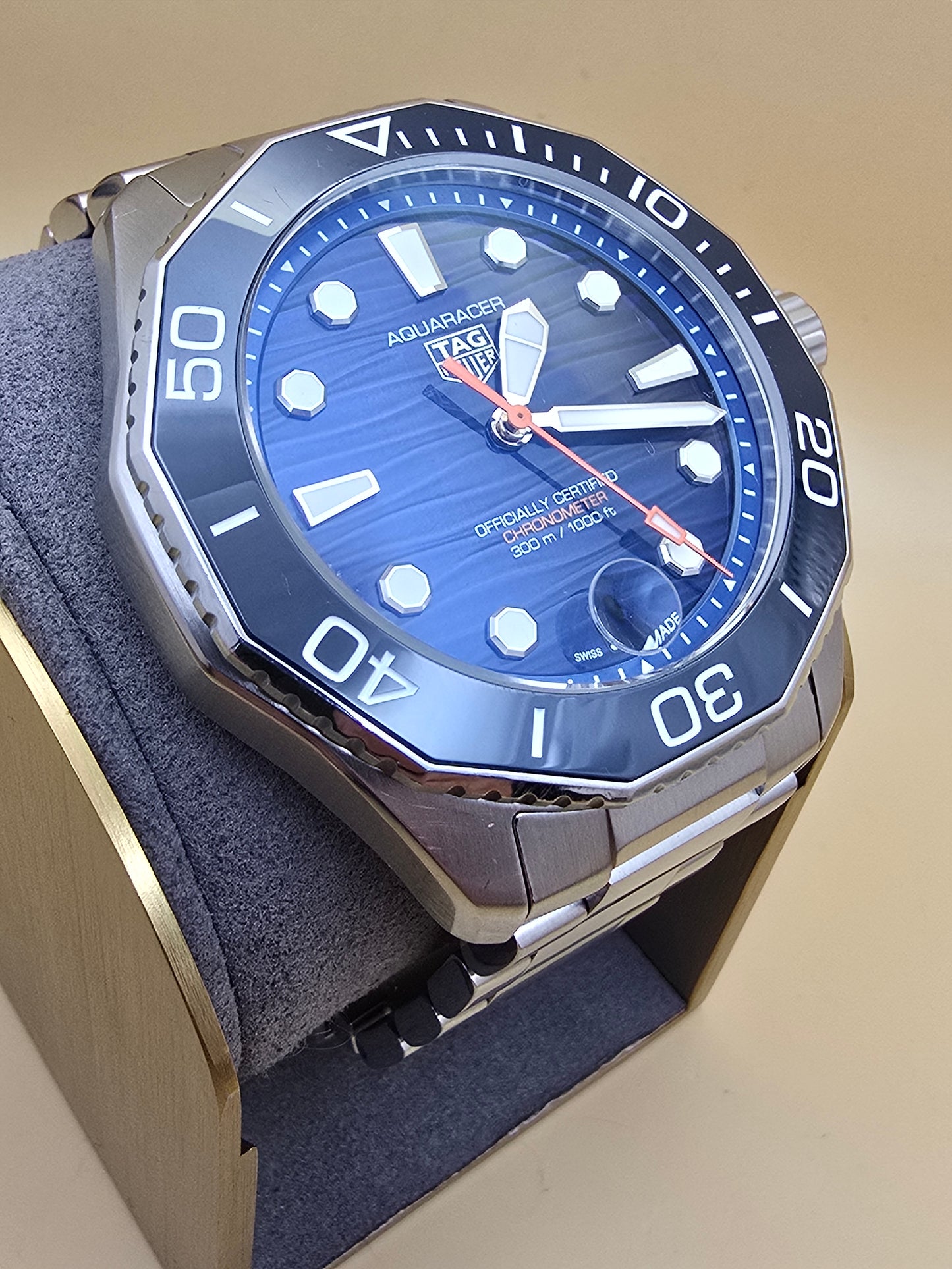 TAG HEUER  Blue Aquaracer COSC TH31-00 cutie/supracutie