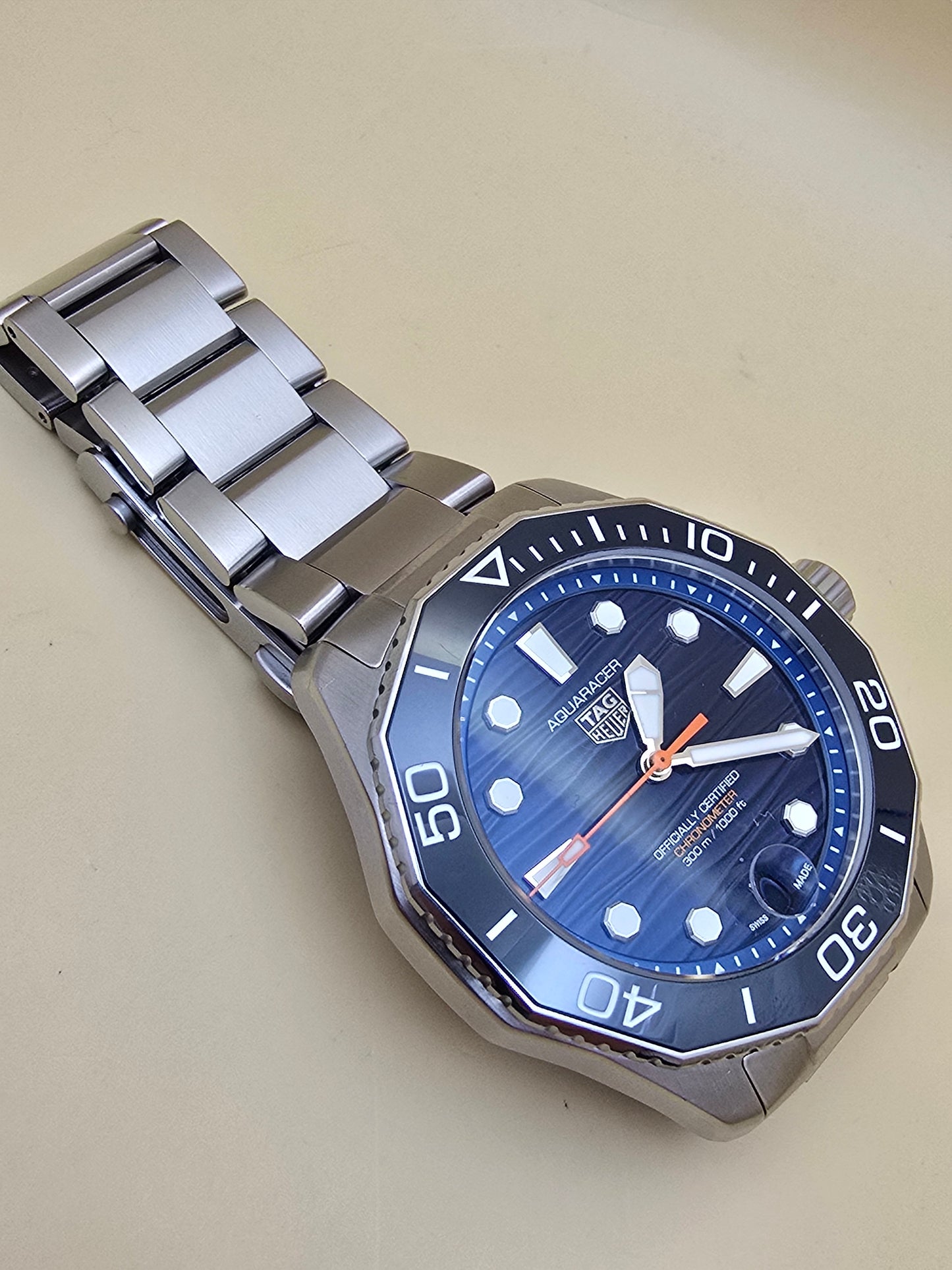 TAG HEUER  Blue Aquaracer COSC TH31-00 cutie/supracutie