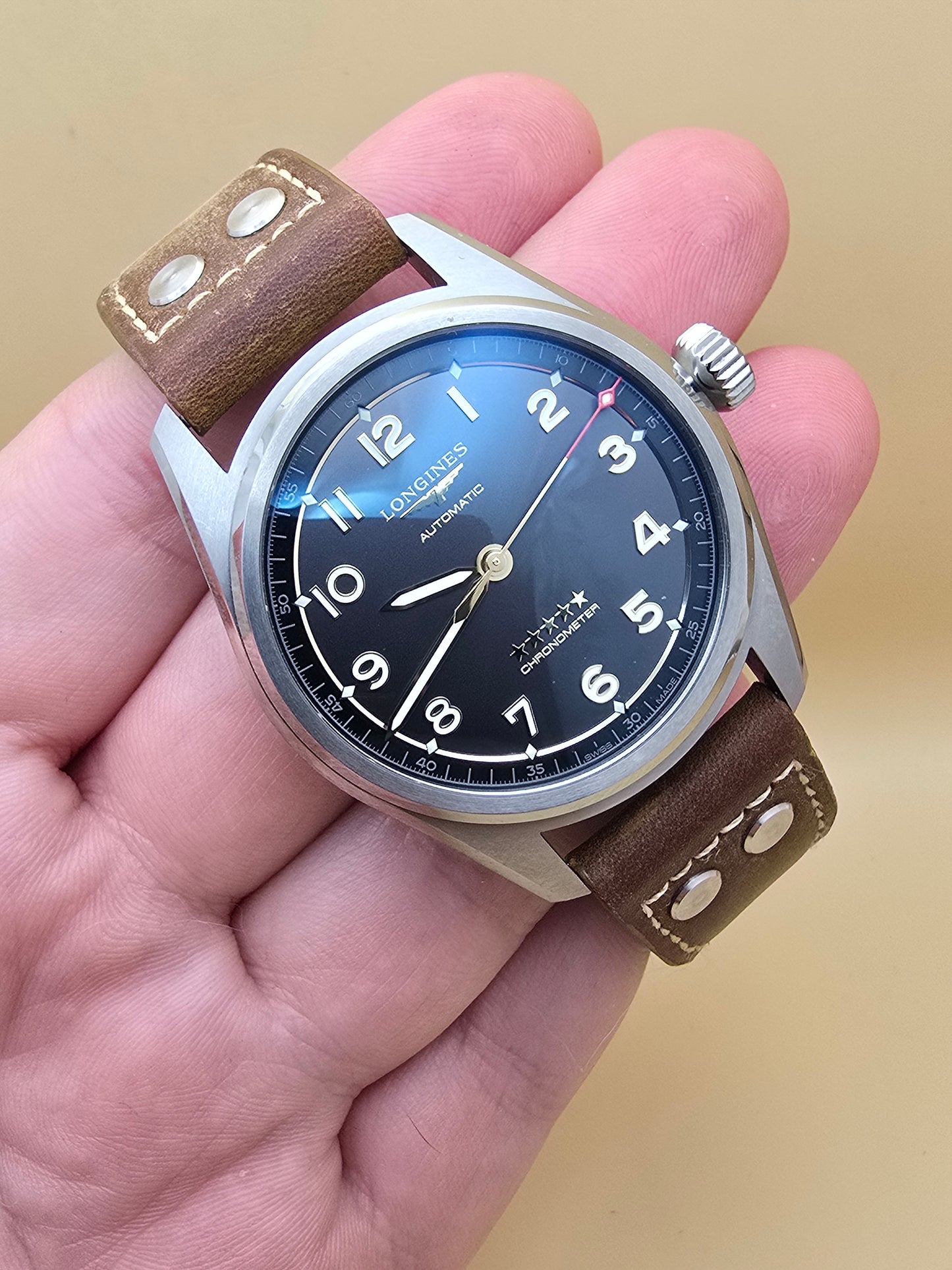 Longines Spirit Titanium 40mm  full set 2025 + extra curele