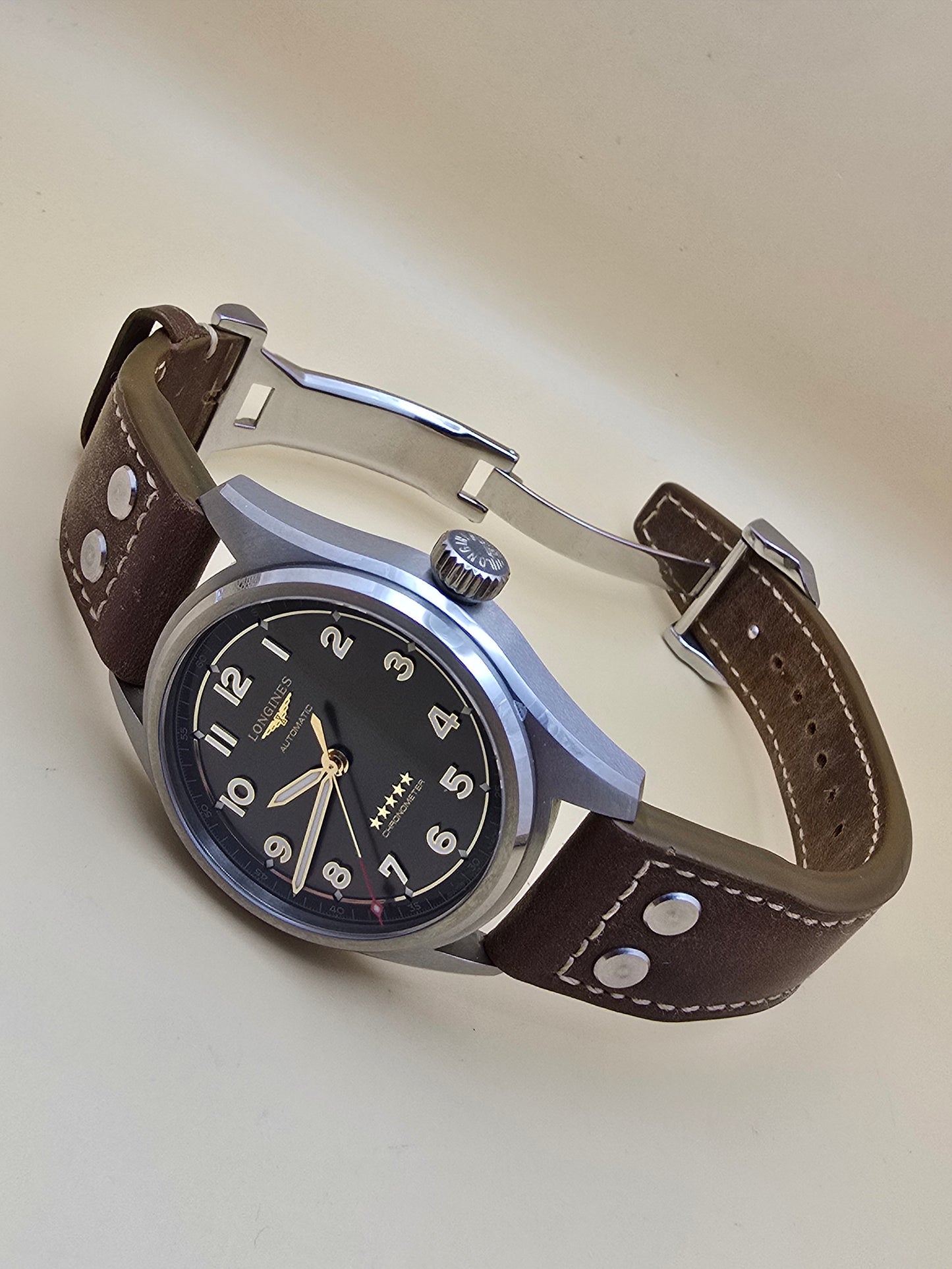 Longines Spirit Titanium 40mm  full set 2025 + extra curele