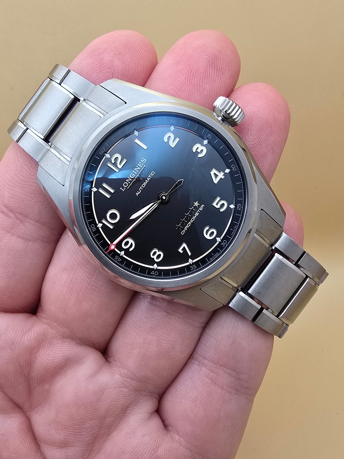 Longines Spirit Titanium 40mm  full set 2025 + extra curele