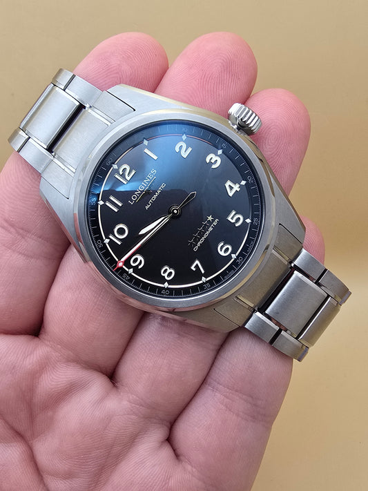Longines Spirit Titanium 40mm  full set 2025 + extra curele