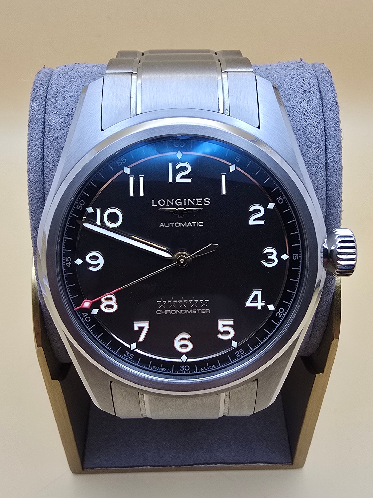Longines Spirit Titanium 40mm  full set 2025 + extra curele
