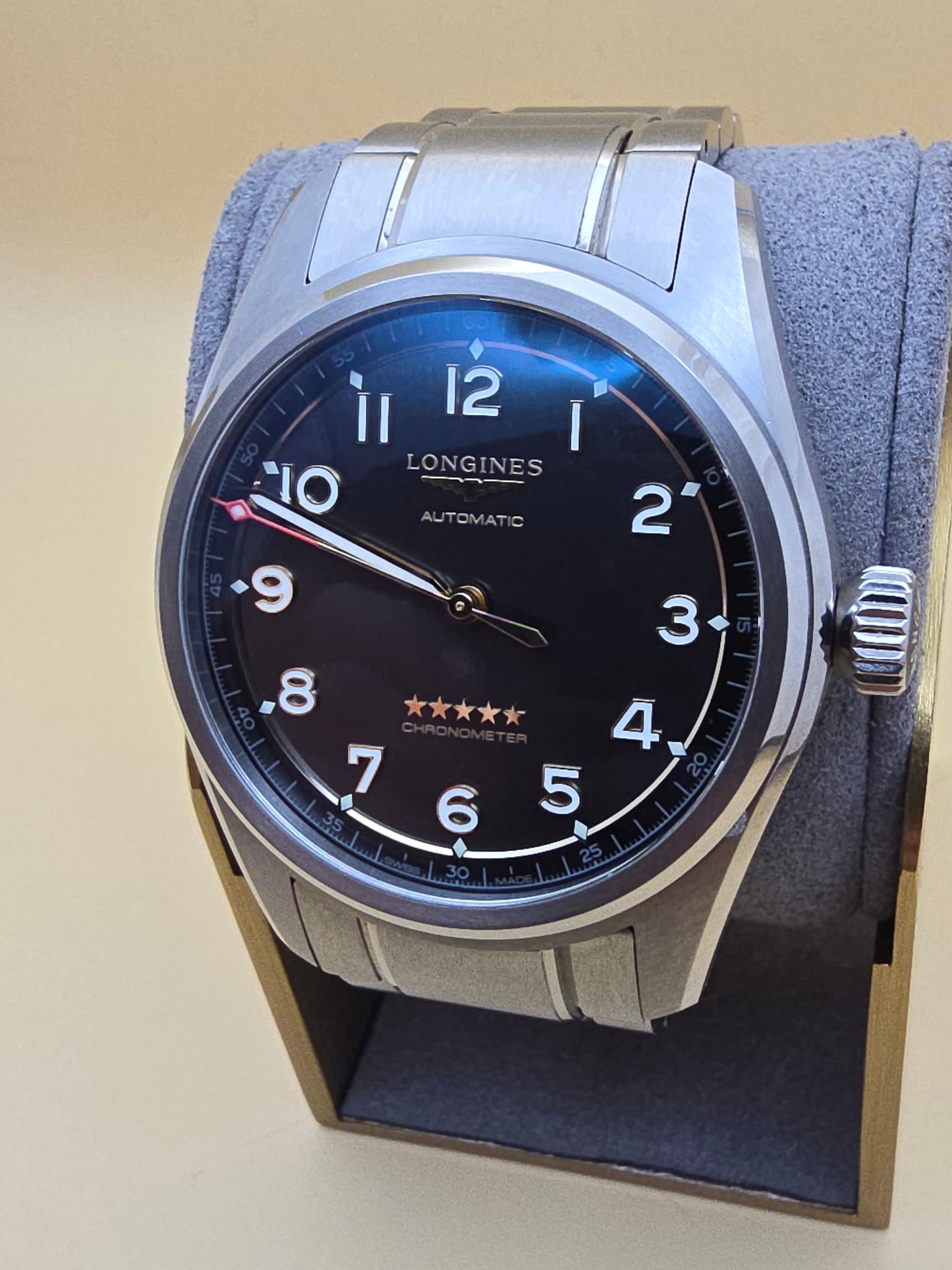 Longines Spirit Titanium 40mm  full set 2025 + extra curele