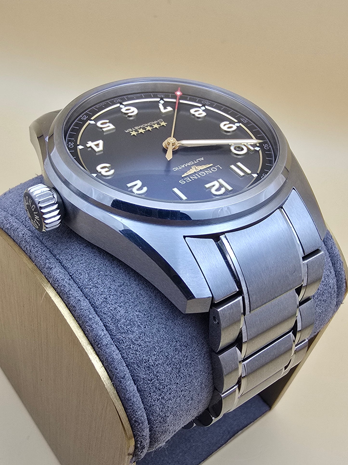 Longines Spirit Titanium 40mm  full set 2025 + extra curele
