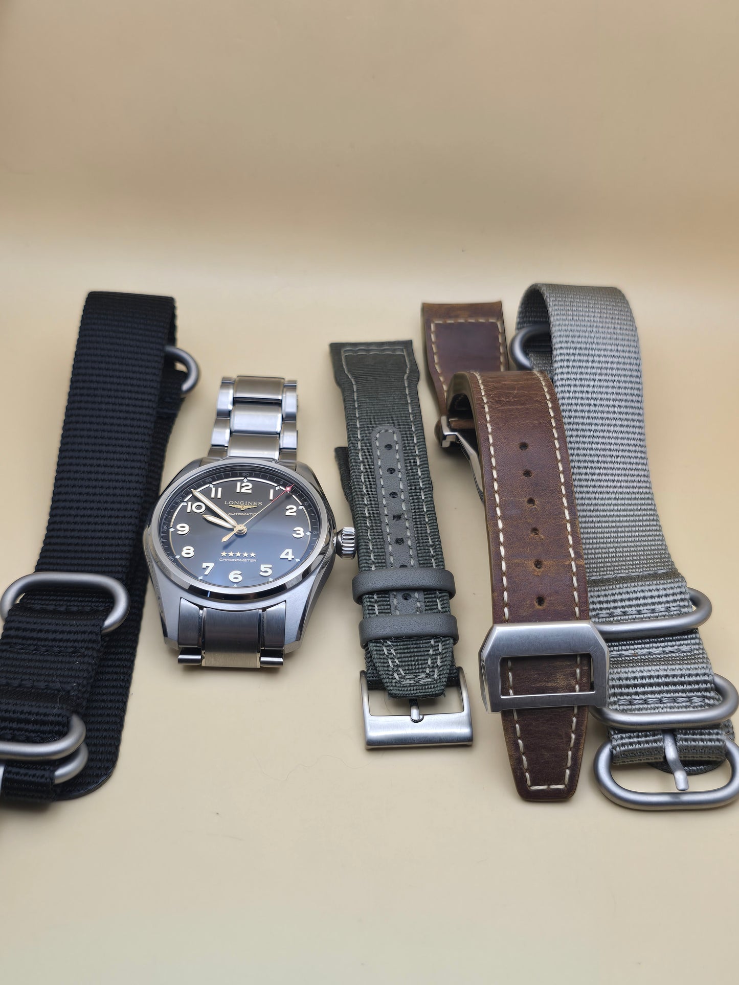 Longines Spirit Titanium 40mm  full set 2025 + extra curele