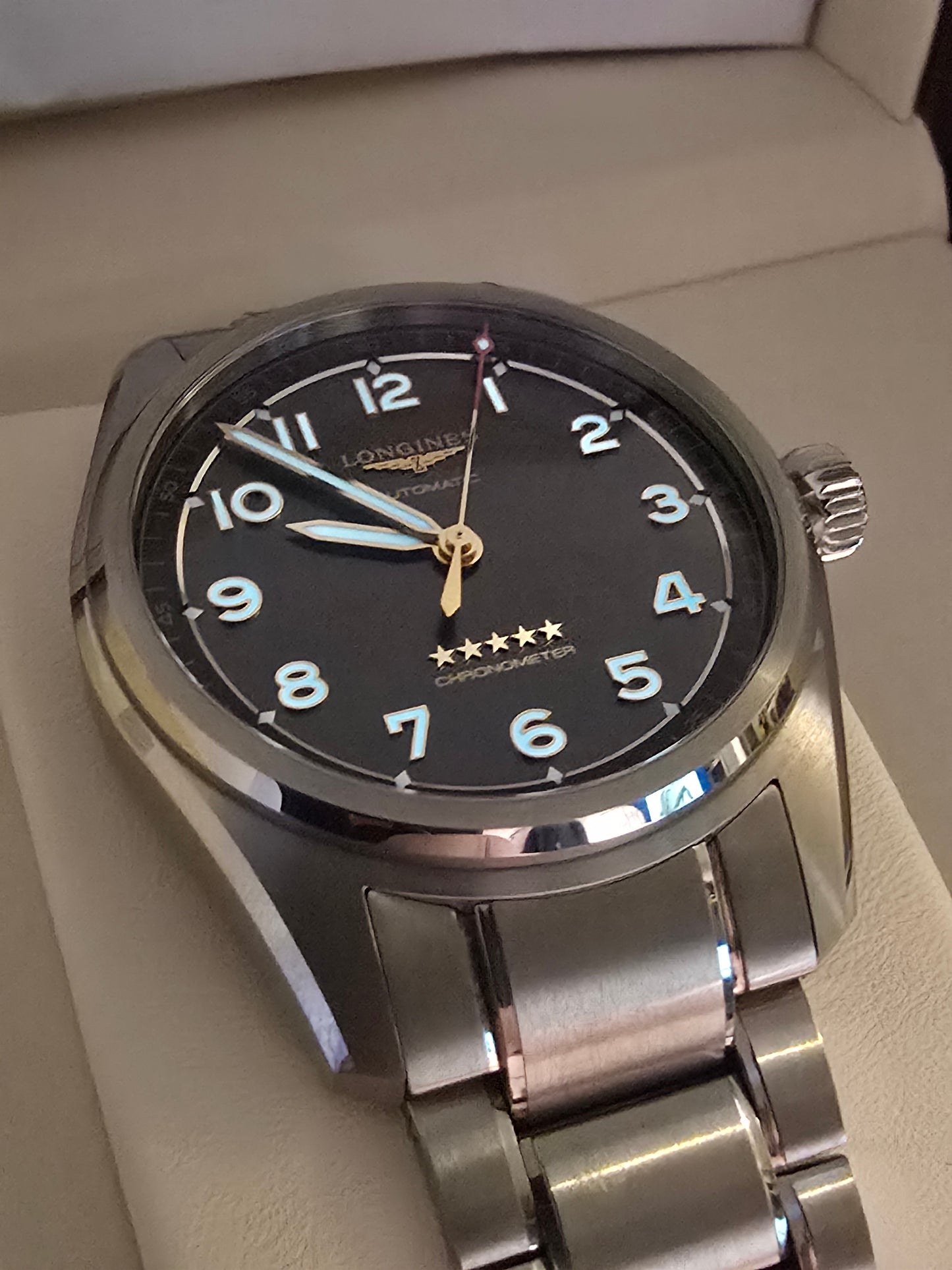 Longines Spirit Titanium 40mm  full set 2025 + extra curele