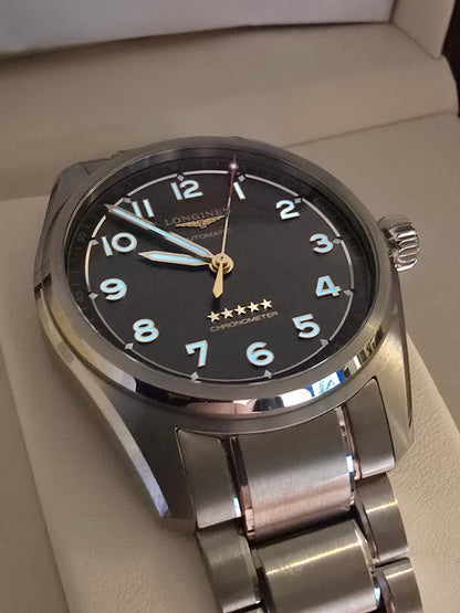 Longines Spirit Titanium 40mm  full set 2025 + extra curele