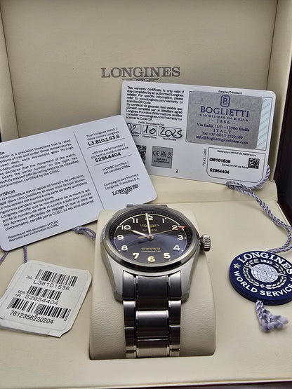 Longines Spirit Titanium 40mm  full set 2025 + extra curele