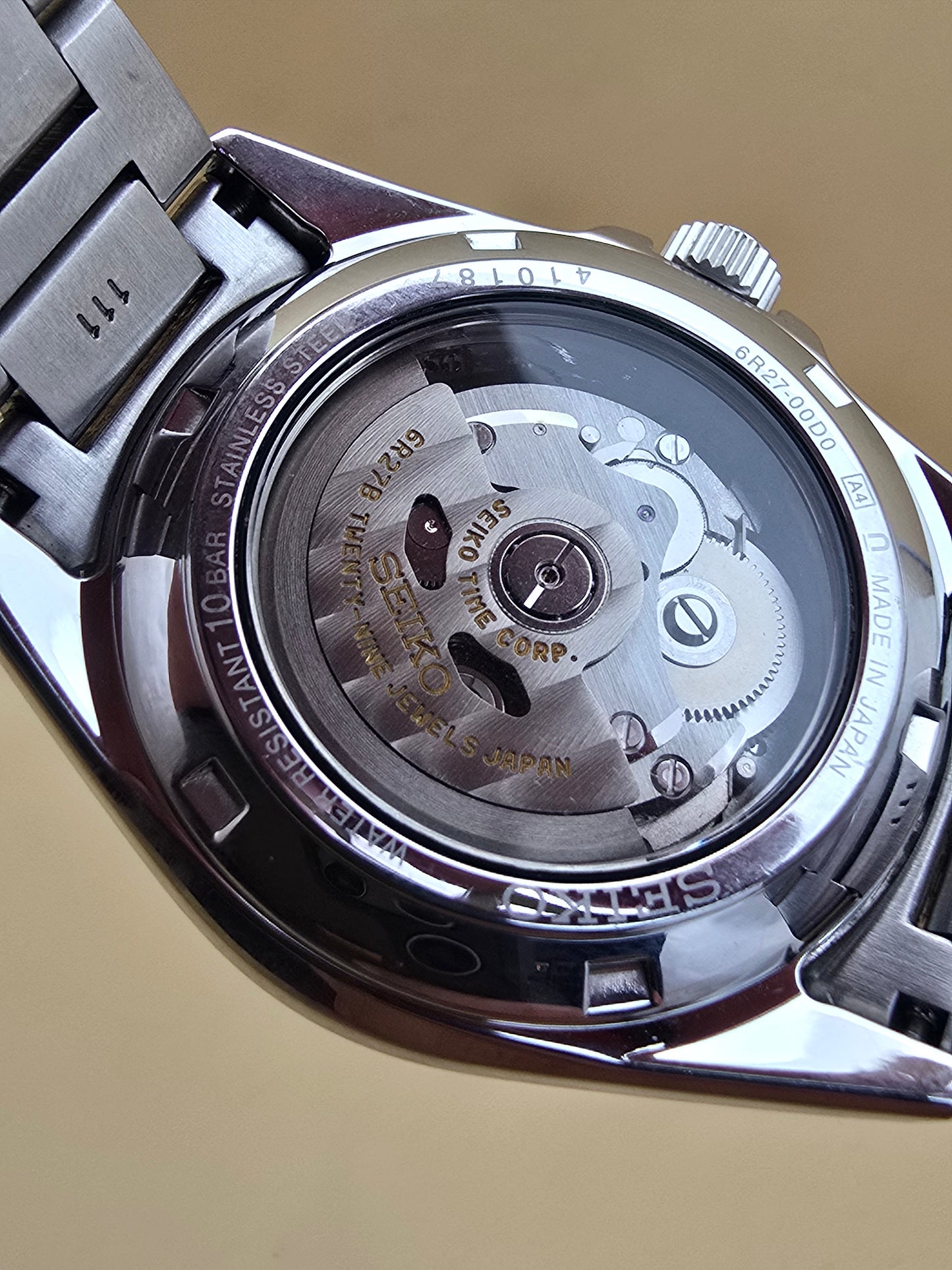 Seiko Presage 6R27 Power Reserve 40mm full set