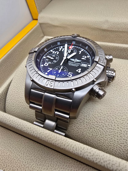 Breitling Avenger Chrono Titanium 44mm full set