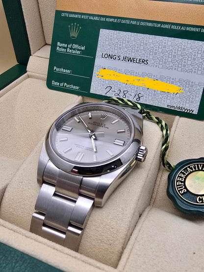 Rolex Oyster Perpetual 36mm full set 5850euro REZERVAT