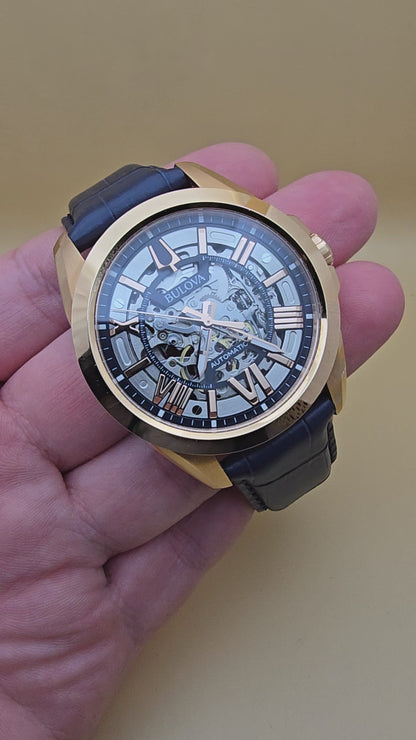 Bulova Sutton Skeleton full set