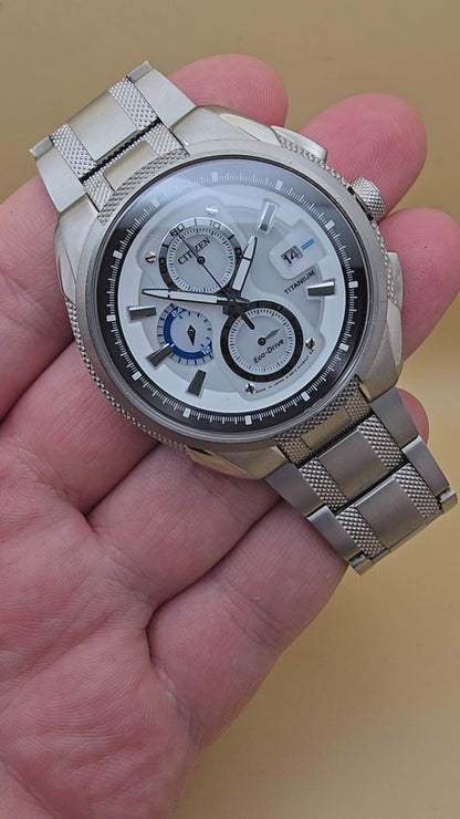 Citizen Super Titanium 42mm cutie originală
