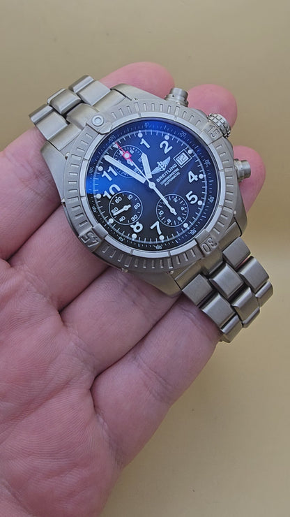 Breitling Avenger Chrono Titanium 44mm full set