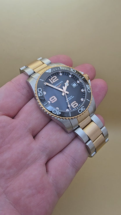 Longines Hydroconquest Rose Gold 41mm Automatic cutie/supracutie REZERVAT