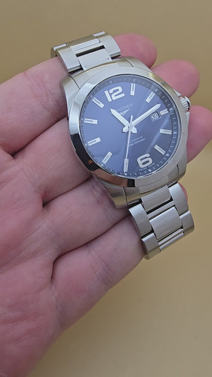 Longines Conquest Blue 41mm L888 cutie/supracutie