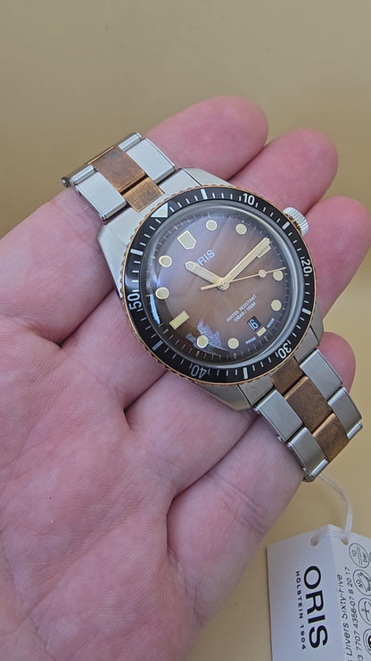 Oris Sixty-Five "Sunset" Bronze 40.5mm 2025 full set