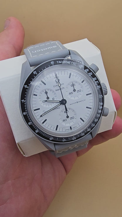 Omega x Swatch "1965" full set nou + UV LED 16.06.2026