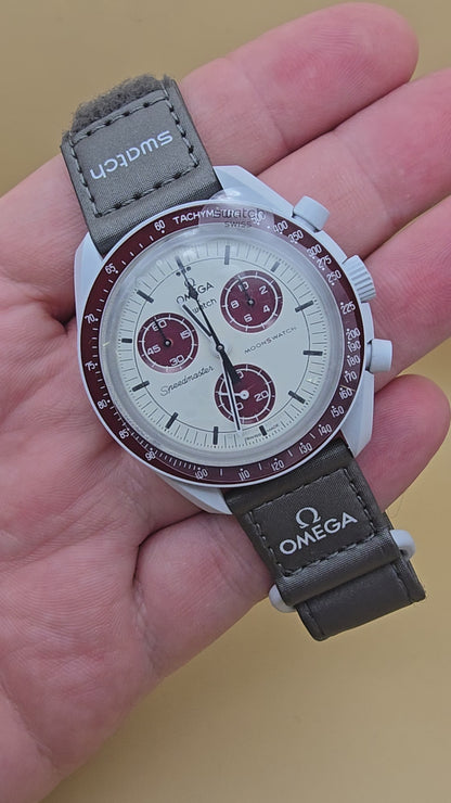 Omega x Swatch Mission to Pluto 42 full set ca nou