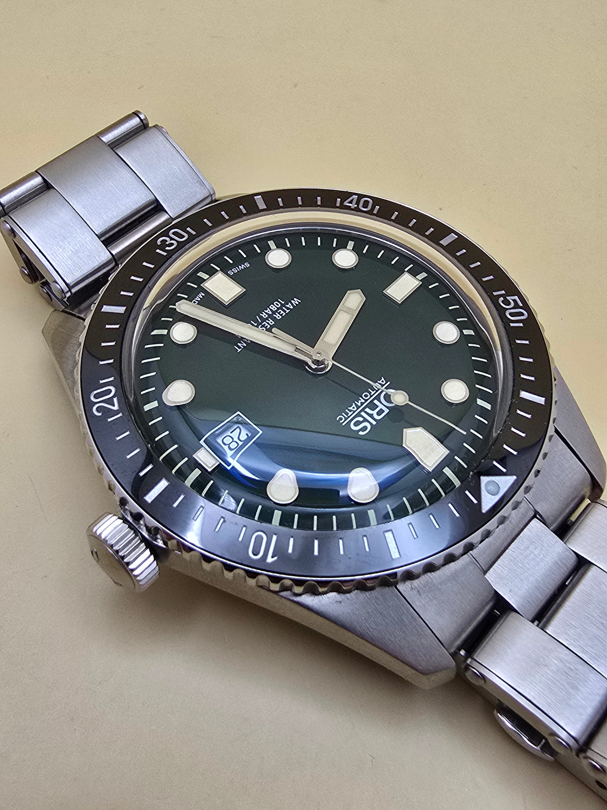 Oris Sixty-Five Green 42mm cutie/supracutie