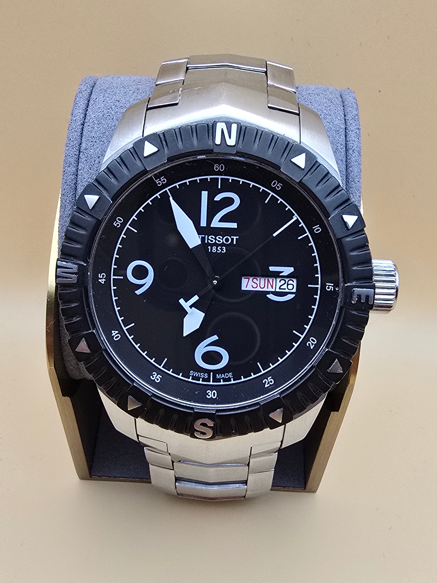 Tissot Navigator Day Date cutie originală